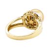 Image 3 : South Sea Pearl and Diamond Ring - 18KT Yellow Gold