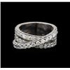 Image 2 : 14KT White Gold 2.40 ctw Diamond Ring