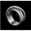 Image 4 : 14KT White Gold 2.40 ctw Diamond Ring