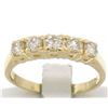 Image 2 : Classic 14kt Yellow Gold 0.75 ctw Diamond Wedding Band