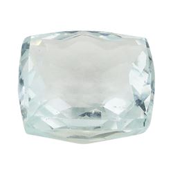 8.58 ct.Natural Cushion Cut Aquamarine