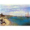 Image 1 : Claude Monet - The Beach at Sainte Adresse