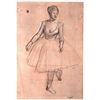 Image 1 : Edgar Degas - Ballet Dancer In Three-Quarter Front View