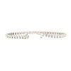 Image 2 : 5.50 ctw Round Brilliant Cut Diamond Tennis Bracelet - 14KT White Gold