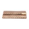 Image 2 : Gucci Gold Leather Mini Guccissima Flap Wallet