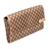 Image 4 : Gucci Gold Leather Mini Guccissima Flap Wallet