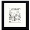 Image 1 : Bizarro - "Family Man" is a Framed Original Pen & Ink Drawing, by Dan Piraro, Ha