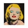 Image 1 : Steve Kaufman (1960-2010), "Marilyn Seduction" One-of-a-Kind Mixed Media on Canv