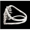 Image 3 : 0.88 ctw Diamond Ring - 14KT White Gold