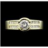 Image 2 : 1.02 ctw Diamond Ring - 14KT Yellow Gold