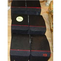 Three sets of of Bose speakers