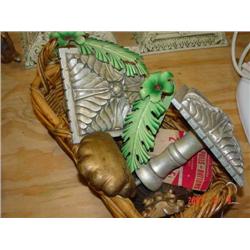 Lot of Four (4) vintage drapery tieback