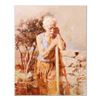 Image 1 : Pino (1939-2010), "A Day in the Field" Artist Embellished Limited Edition on Canvas, AP Numbered and
