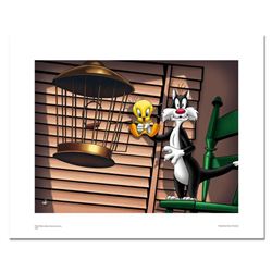  Spotlight, Sylvester and Tweety  Numbered Limited Edition Giclee from Warner Bros, with Certificate