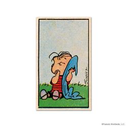 Peanuts, "Blanket" Hand Numbered Limited Edition Fine Art Print with Certificate of Authenticity.