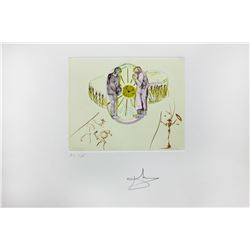 Salvador Dali- Original Collages with Original Etchings "One's Identity"