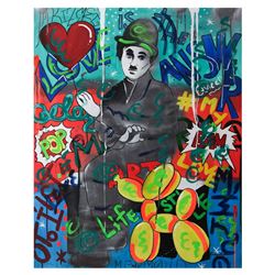 Nastya Rovenskaya- Mixed Media "His Ballon"