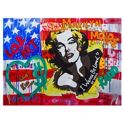 Nastya Rovenskaya- Mixed Media "Show Time"