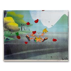 The Pink Panther Show Original Production Cel and Production Sketch. Includes letter of authenticity