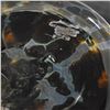 Image 2 : "Large Saturn Oil Lamp" Hand Blown Glass Sculpture, Hand Signed by GartnerBlade Glass.