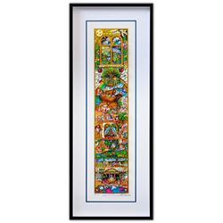 Charles Fazzino- 3D Construction Silkscreen Serigraph "Celebration Of Spirit"