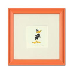 "Daffy Duck" Framed Limited Edition Etching with Hand-Tinted Color and Numbered.