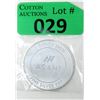 Image 1 : 1 Oz. ASAHI Refining .999 Fine Silver Round