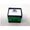 Image 2 : 2.4 CT Amethyst & Diamond Solitaire Ring