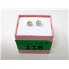 Image 2 : New Sterling Silver Round Cut Citrine Earrings