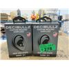 Image 1 : 4 Decibullz Custom Molded Earplugs NRR 31
