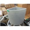 Image 1 : New 18" Tall Grey Ficonstone Corner Planter