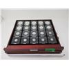 Image 1 : Set of 20 Historic Coins of Canada in Gem Cases