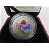 Image 2 : 2013 Canadian Flower and Butterfly 25¢ Coin