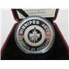 Image 2 : 1 Oz. 2011 Fine Silver "Winnipeg Jets" $20 Coin