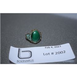 HALLMARKED SILVER RING