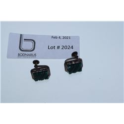 STERLING TURQUOISE EARRINGS