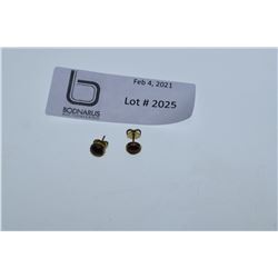 14KT G.F. STUD EARRINGS