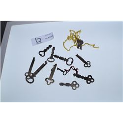 CASH REGISTER & SAFETY DEPOSIT BOX KEYS