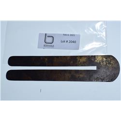 BRASS PARKER MILITARY BRASS BUTTON POLISHER PLATE