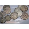 Image 2 : 4.0 OZ. CANADA SCRAP SILVER COINS LOT