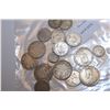 Image 2 : 4.5 OZ. CANADA SCRAP SILVER COINS LOT