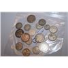 Image 2 : 4.2 OZ. CANADA SCRAP SILVER COINS LOT