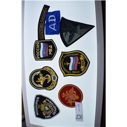 VARIOUS  PATCHES