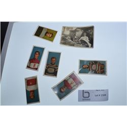 HOCKEY CARDS & WOUNDED SOLDIER