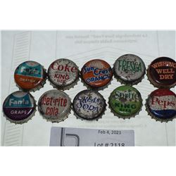 CORK LINED SODA CAP LOT