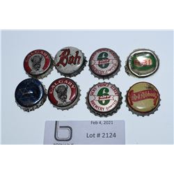 CORK LINED BEER CAP LOT