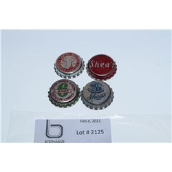 CORK LINED BEER CAP LOT rare unused