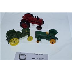 JOHN DEERE 'LANZ' ' WATERLOO' TRACTOR TOYS