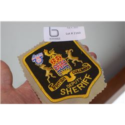 B.C. SHERIFF PATCH