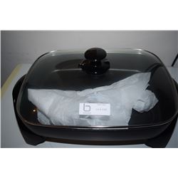 HUGE ELECTRIC RIVAL SKILLET, MINT NEVER USED.